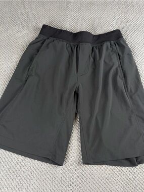 Lululemon T.H.E Shorts Mens Medium Gray Running Gym